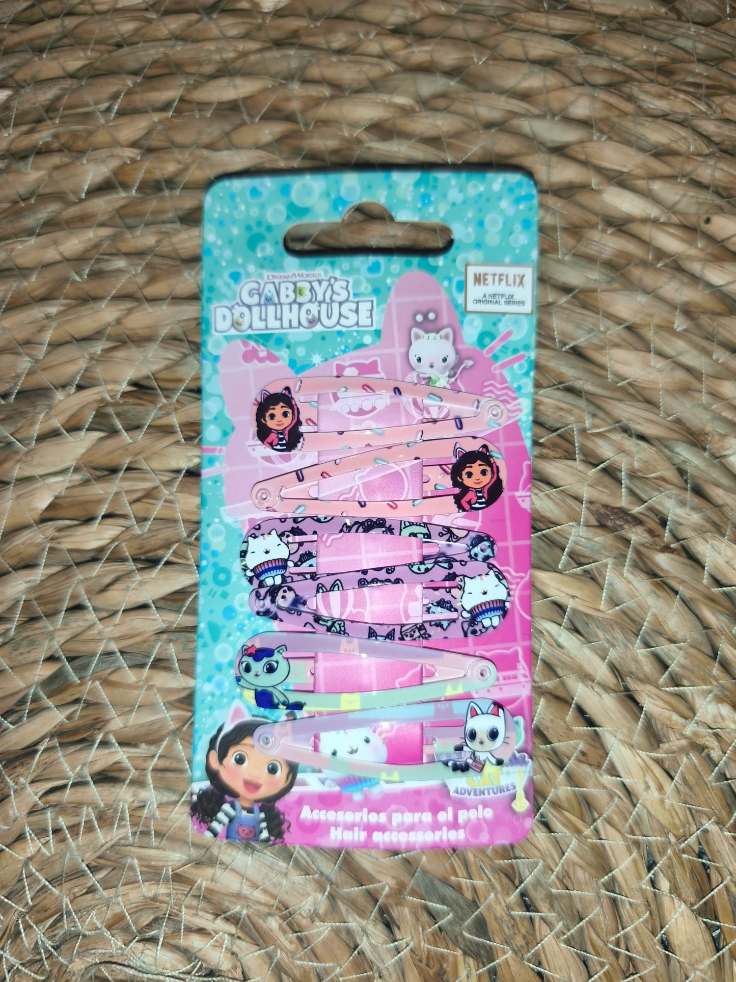 Pack Horquillas Niña Disney Bluey Frozen Minnie Stitch Accesorios Pelo