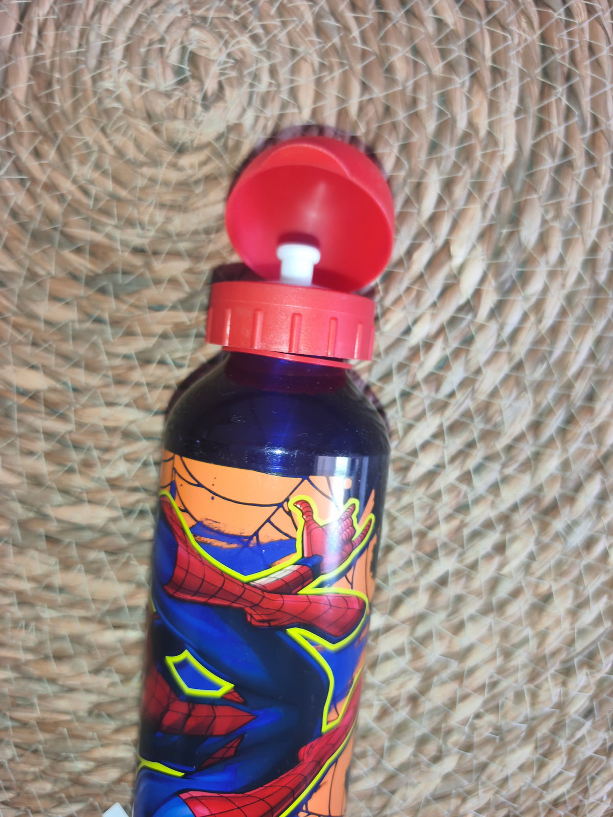 Botella aluminio Spiderman