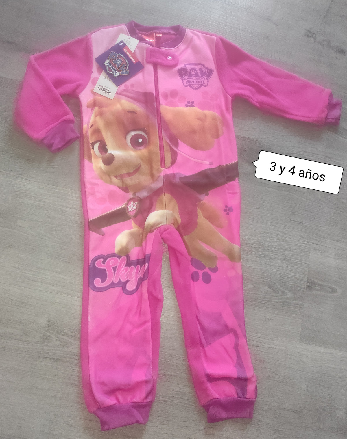 Pijama pelele polar patrulla canina