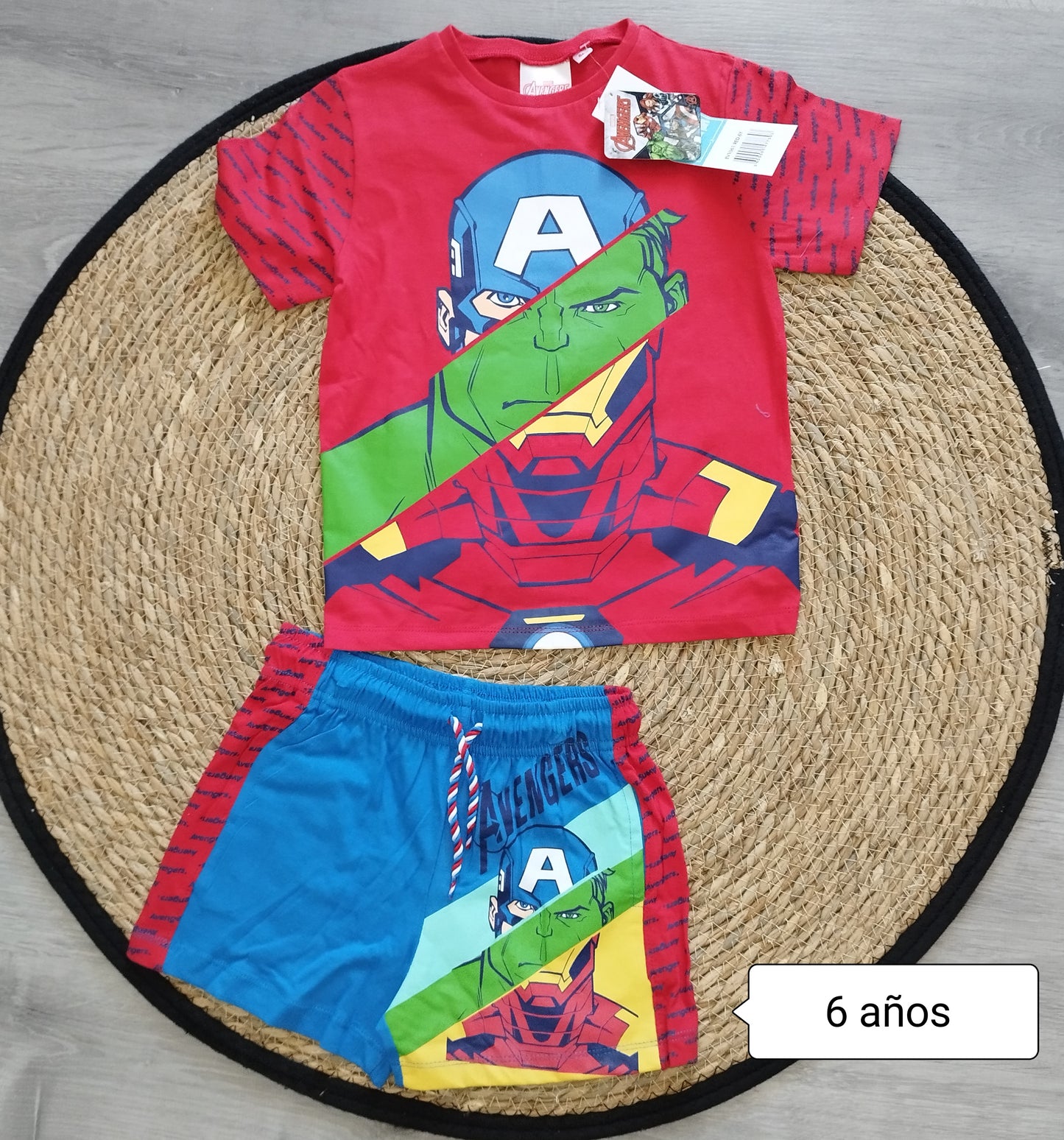 Conjunto niño Avengers