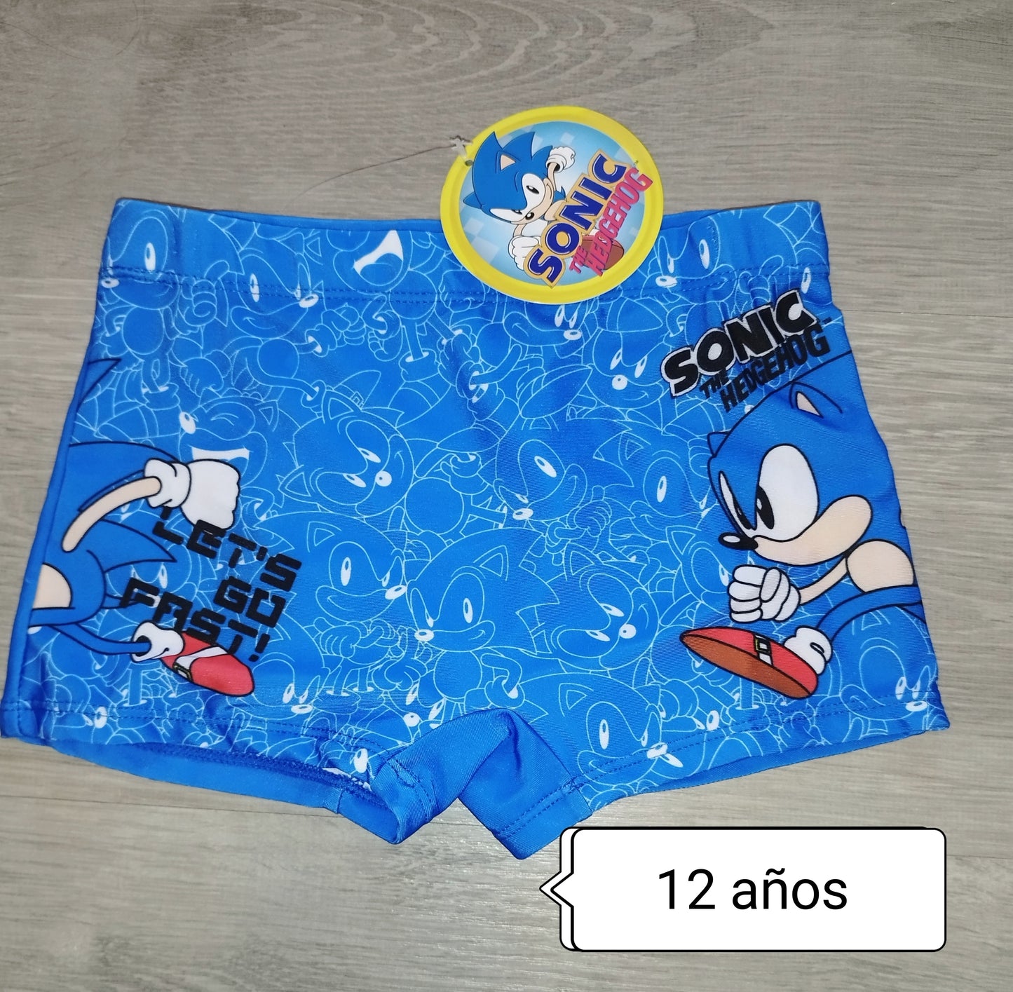 Bañador niño Sonic