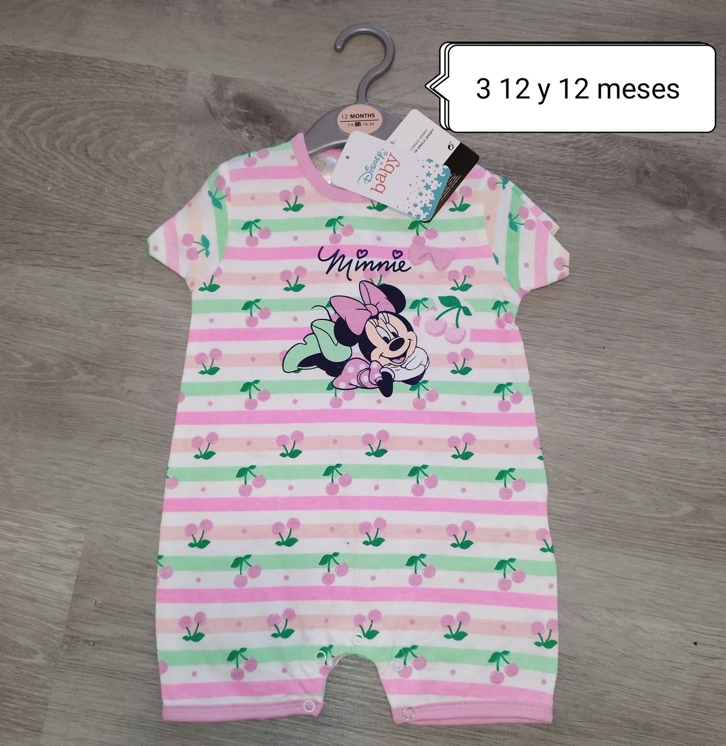 Pelele bebé Minnie