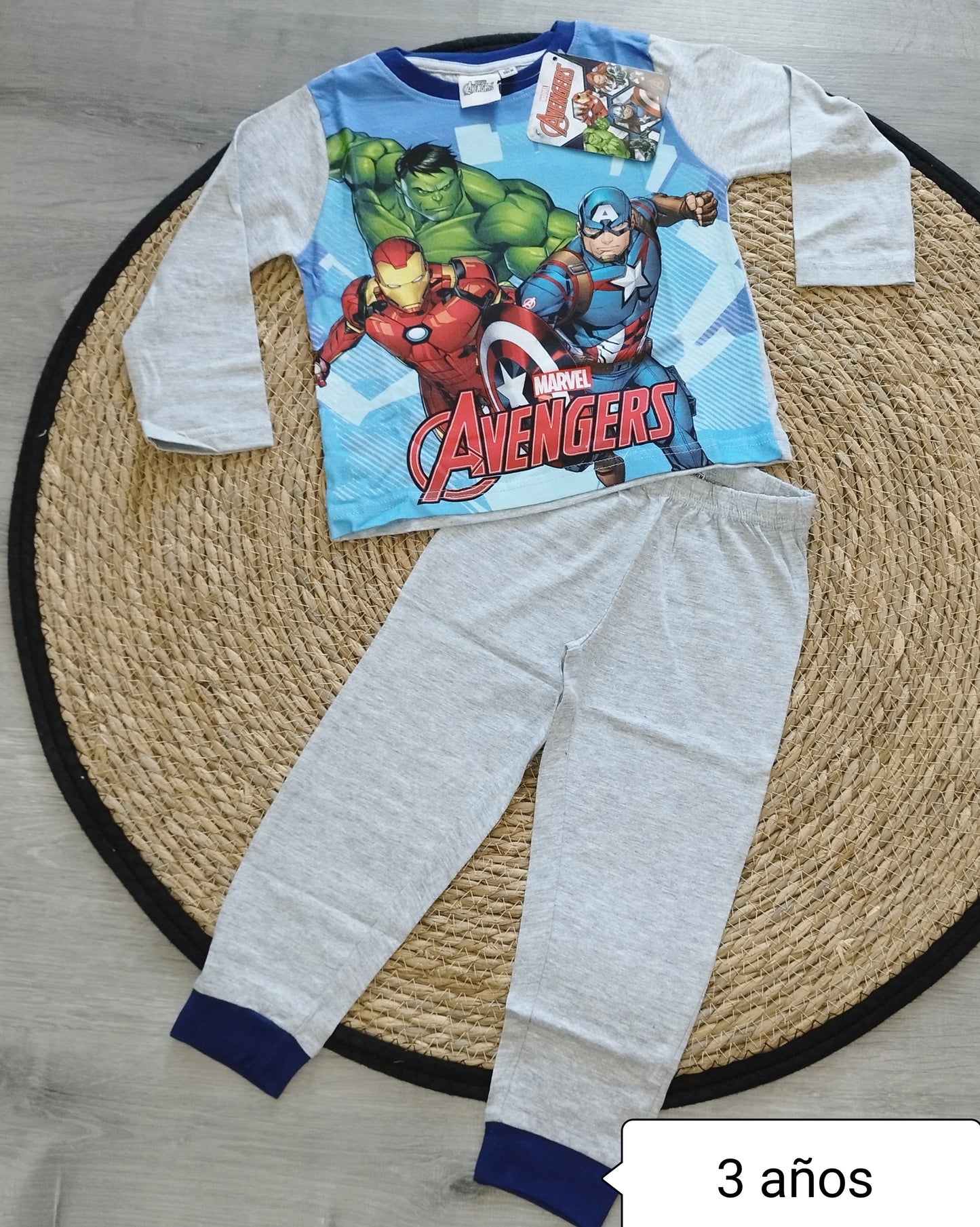 Pijama Infantil Avengers Marvel