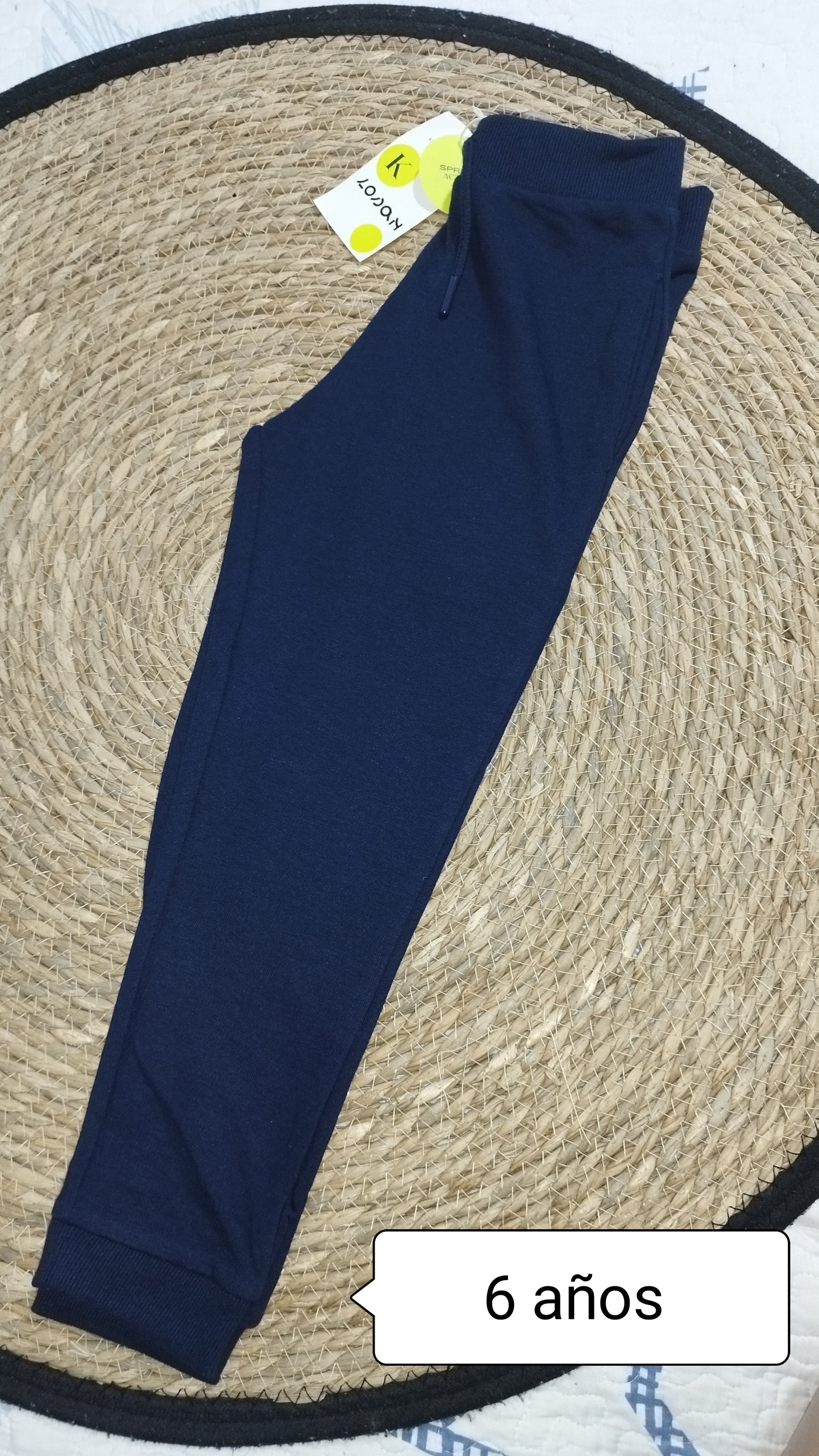 Pantalón Deportivo Infantil Azul Marino