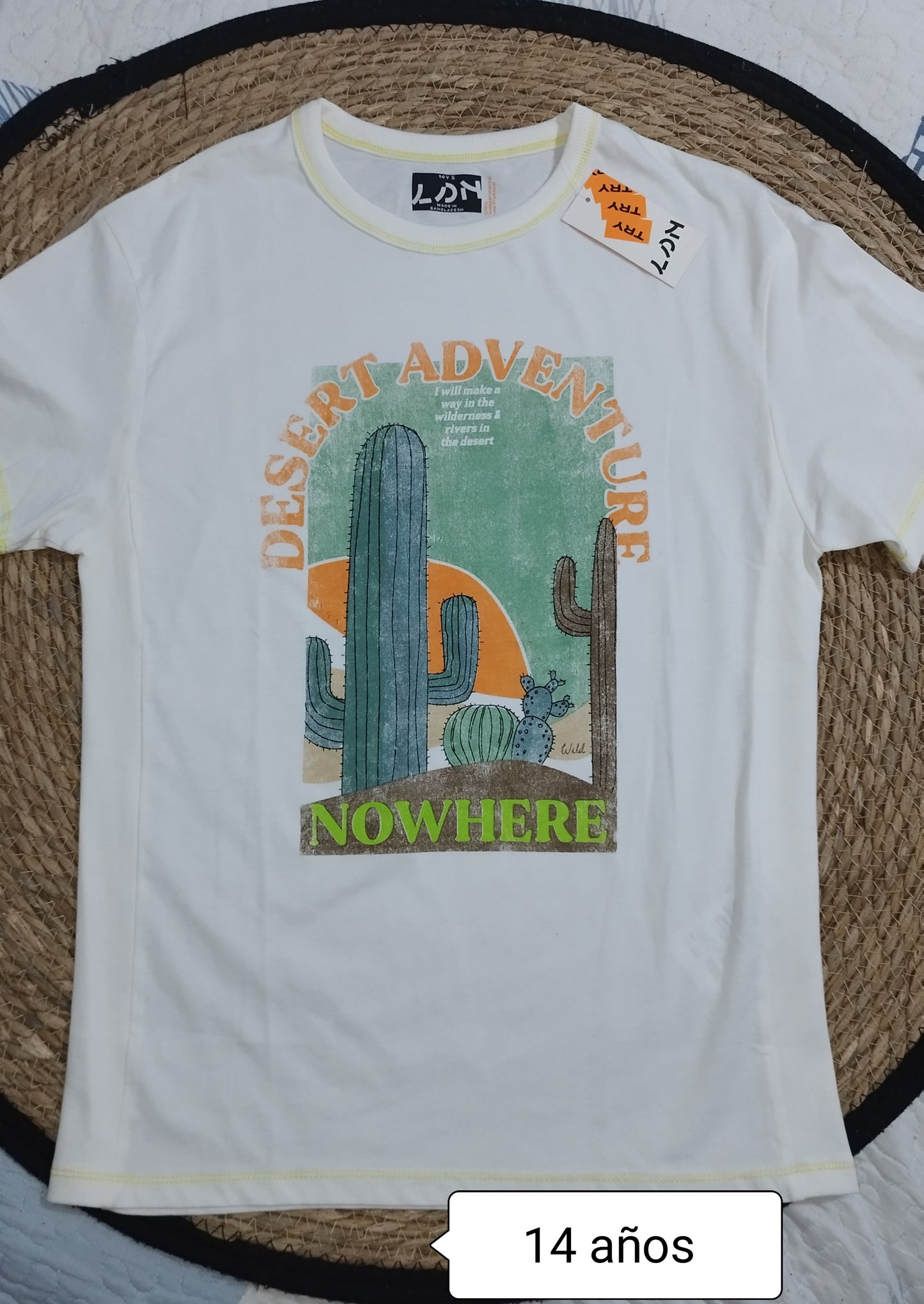 Camiseta niño LOSAN desierto