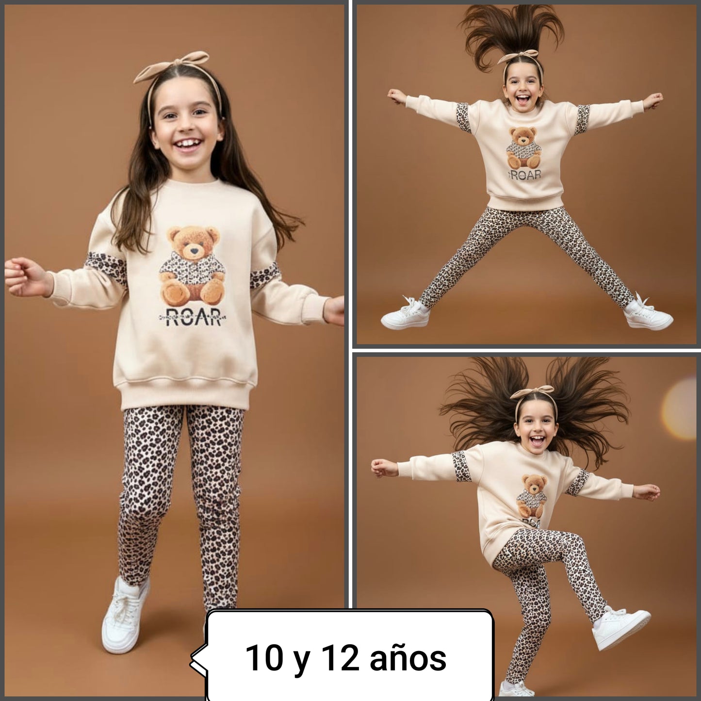 Conjunto niña osito