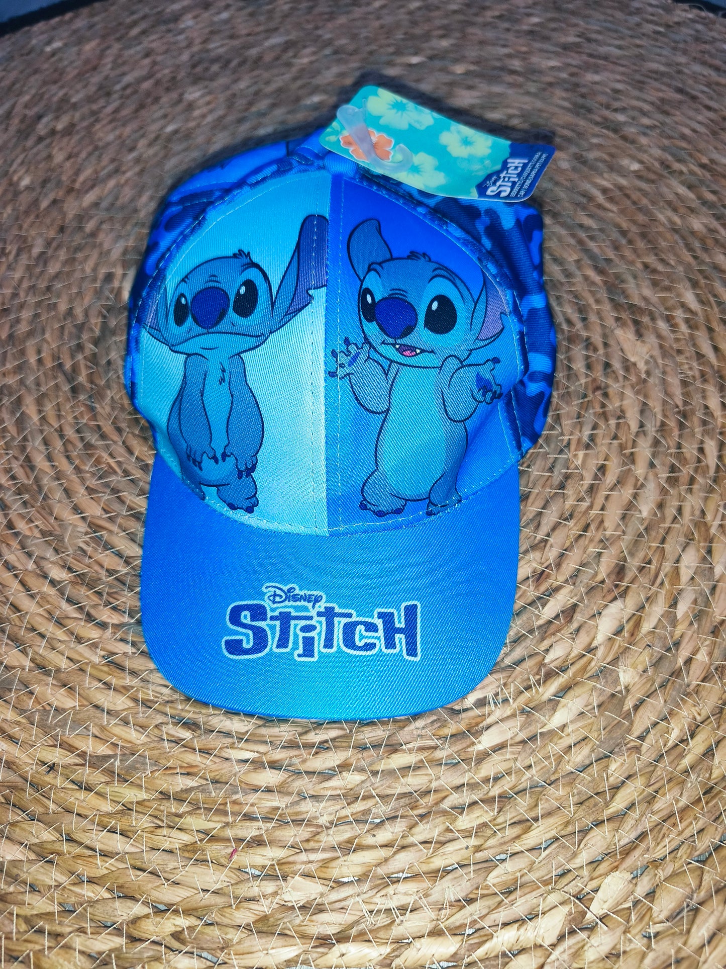 Gorra infantil Stitch azul 55cm