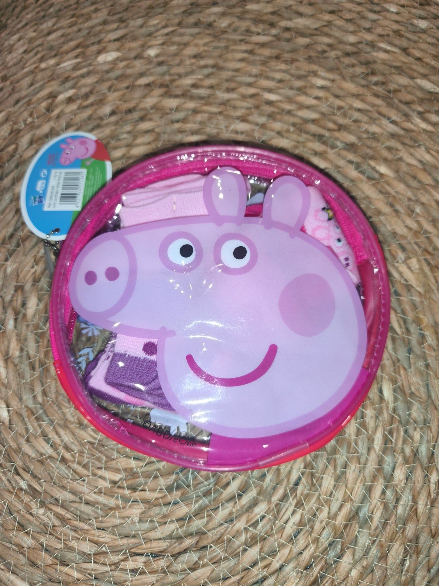 Pack 5 Pares Calcetines Peppa Pig Niña con Estuche Regalo
