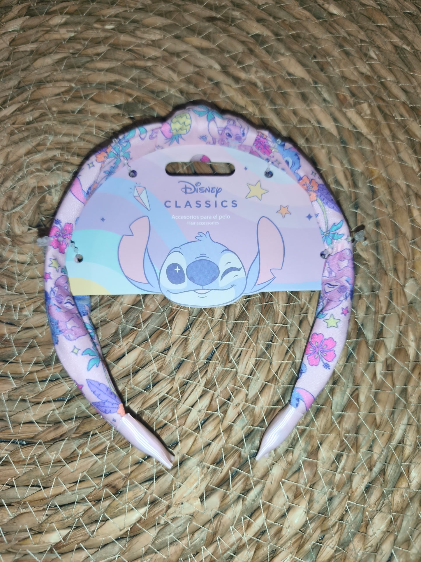 Diadema Bluey y Stitch  Niña Accesorio Pelo Infantil