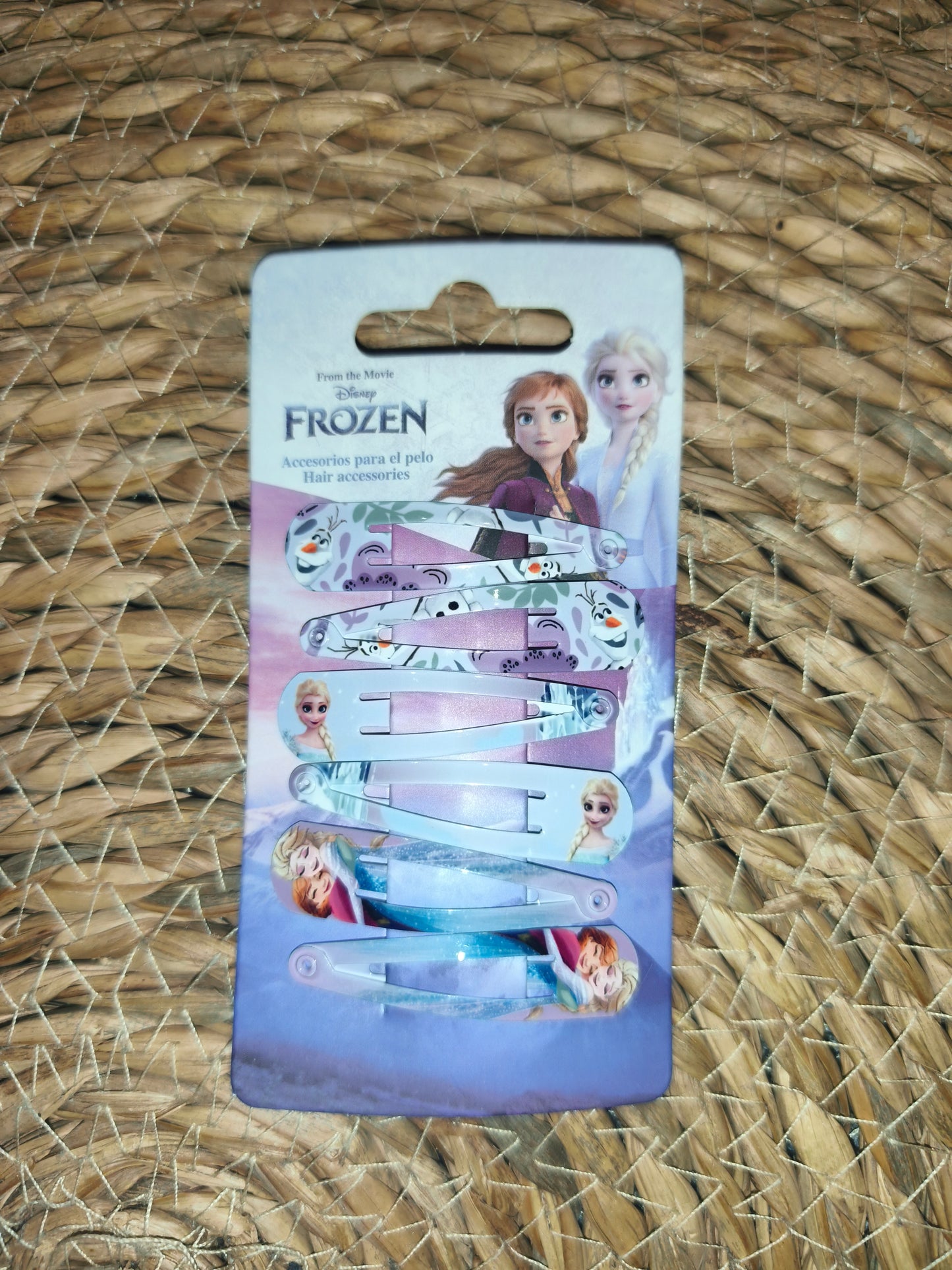 Pack Horquillas Niña Disney Bluey Frozen Minnie Stitch Accesorios Pelo