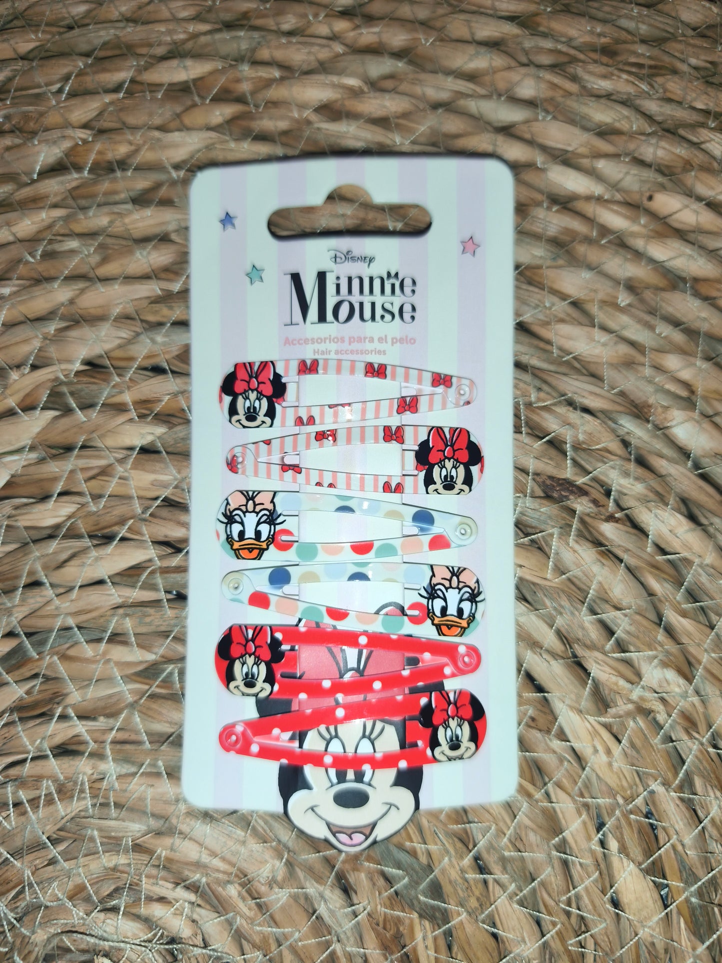 Pack Horquillas Niña Disney Bluey Frozen Minnie Stitch Accesorios Pelo
