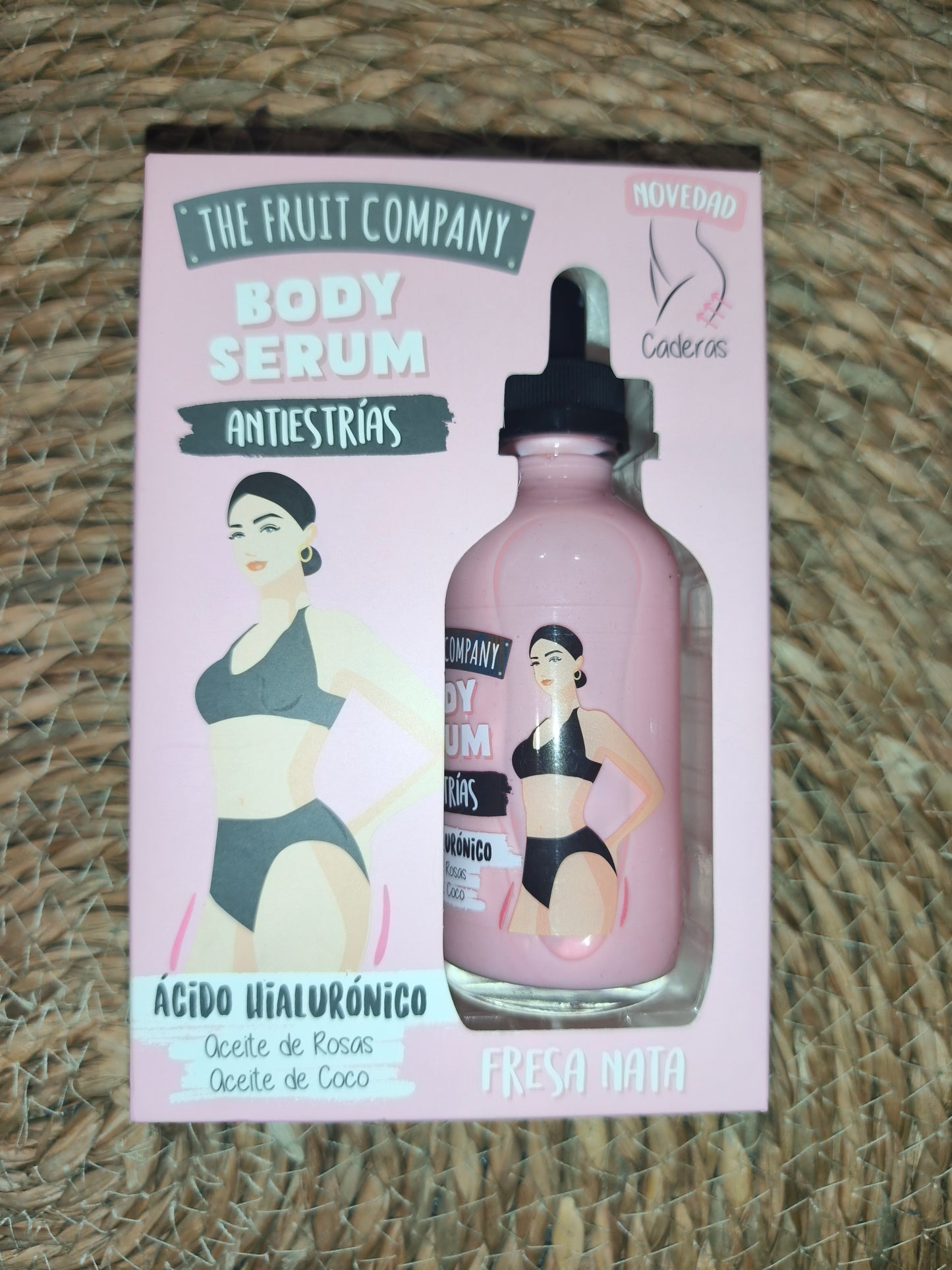 Serum Corporal Antiestrías Ácido Hialurónico Fresa Nata The Fruit Company