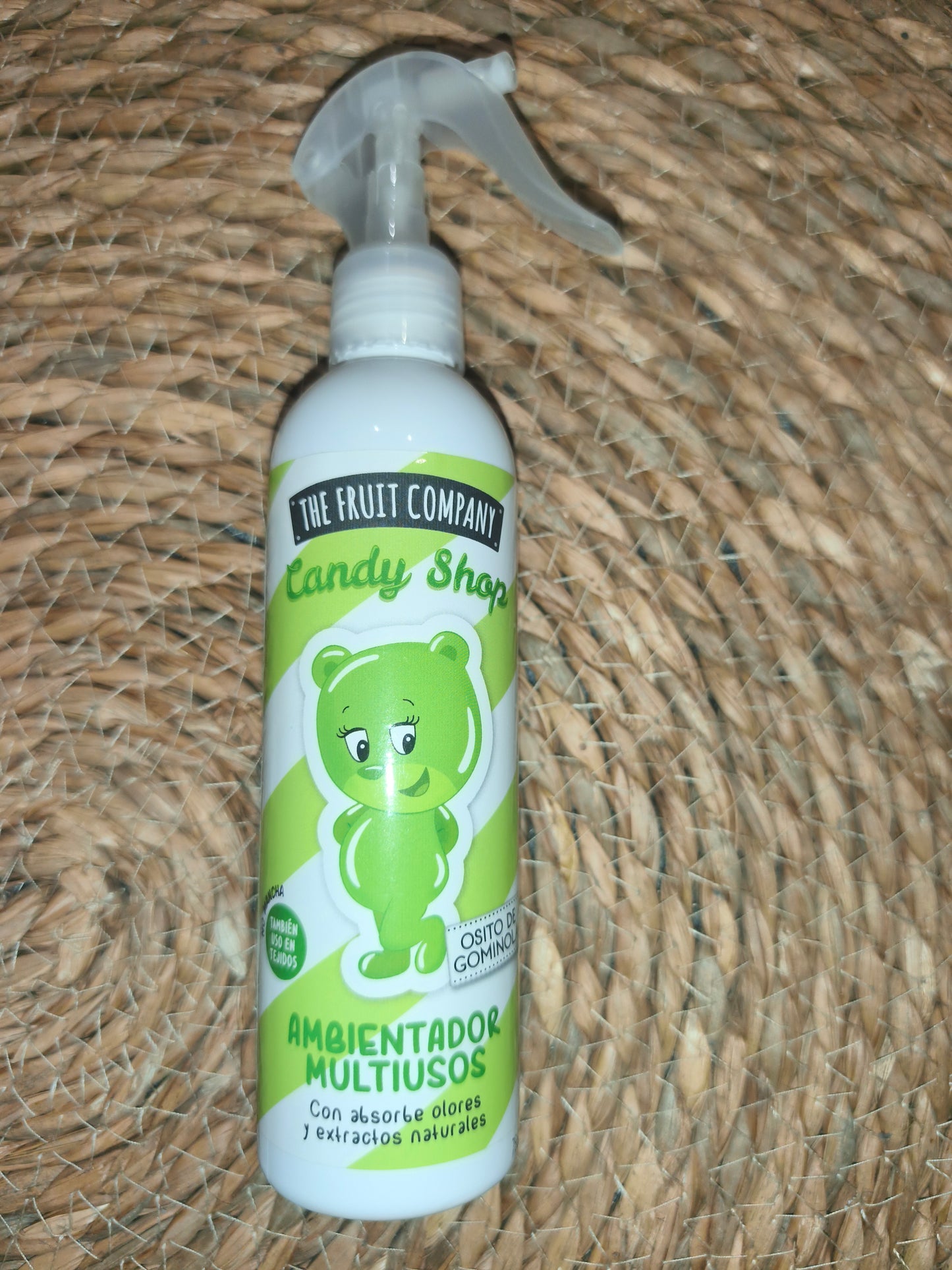 Ambientador multiusos The Fruit Company Candy Shop – Absorbe olores (aroma osito gominola)