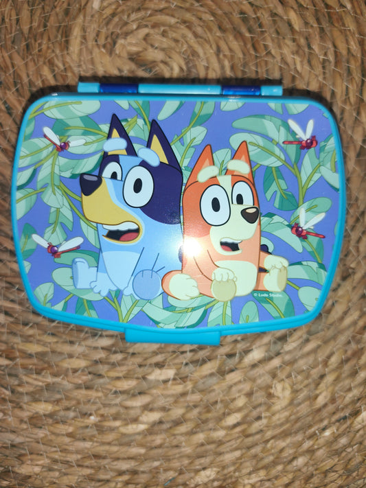 Fiambrera infantil Bluey – caja almuerzo niños