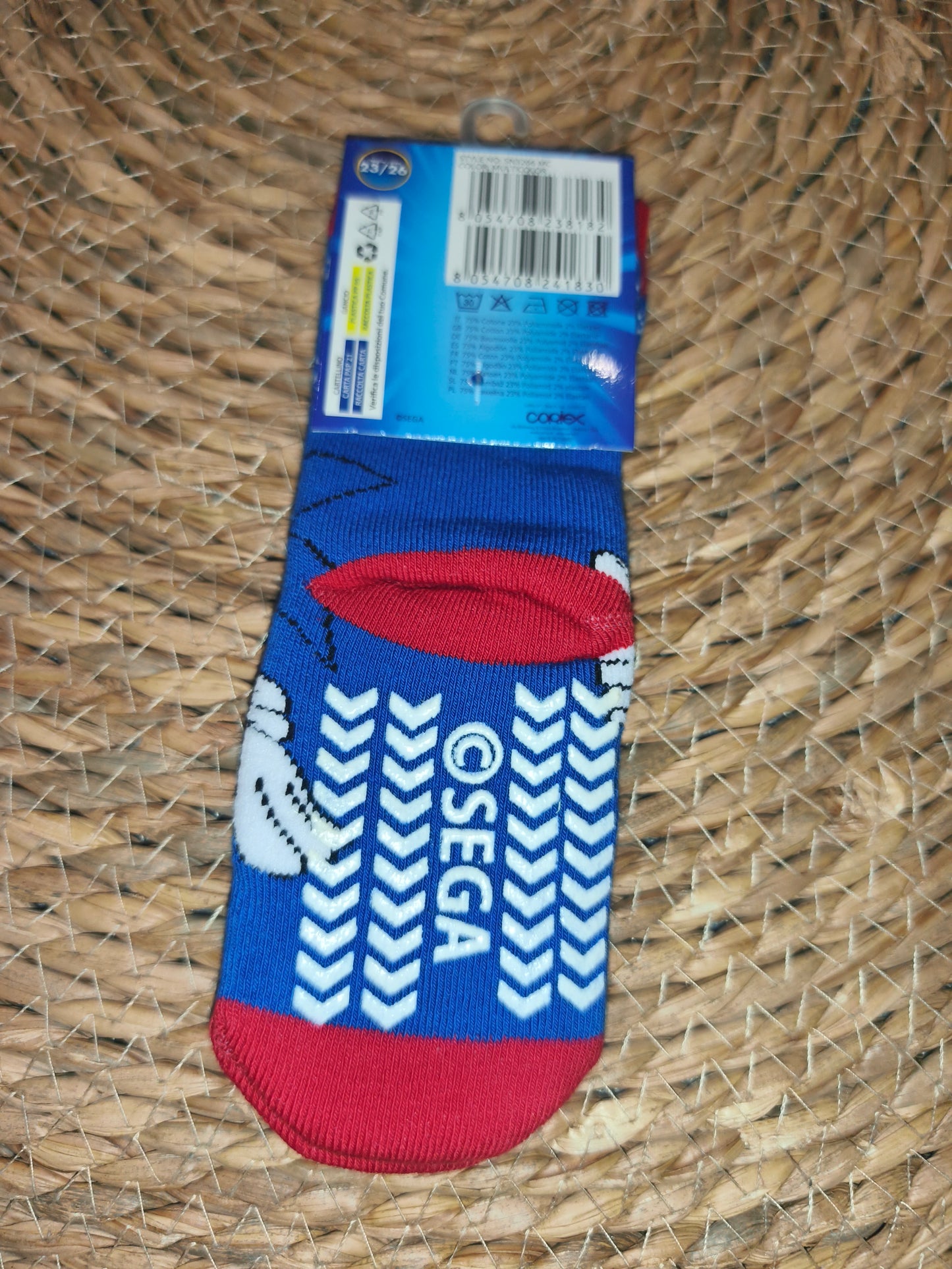 Calcetines niño Sonic antideslizantes