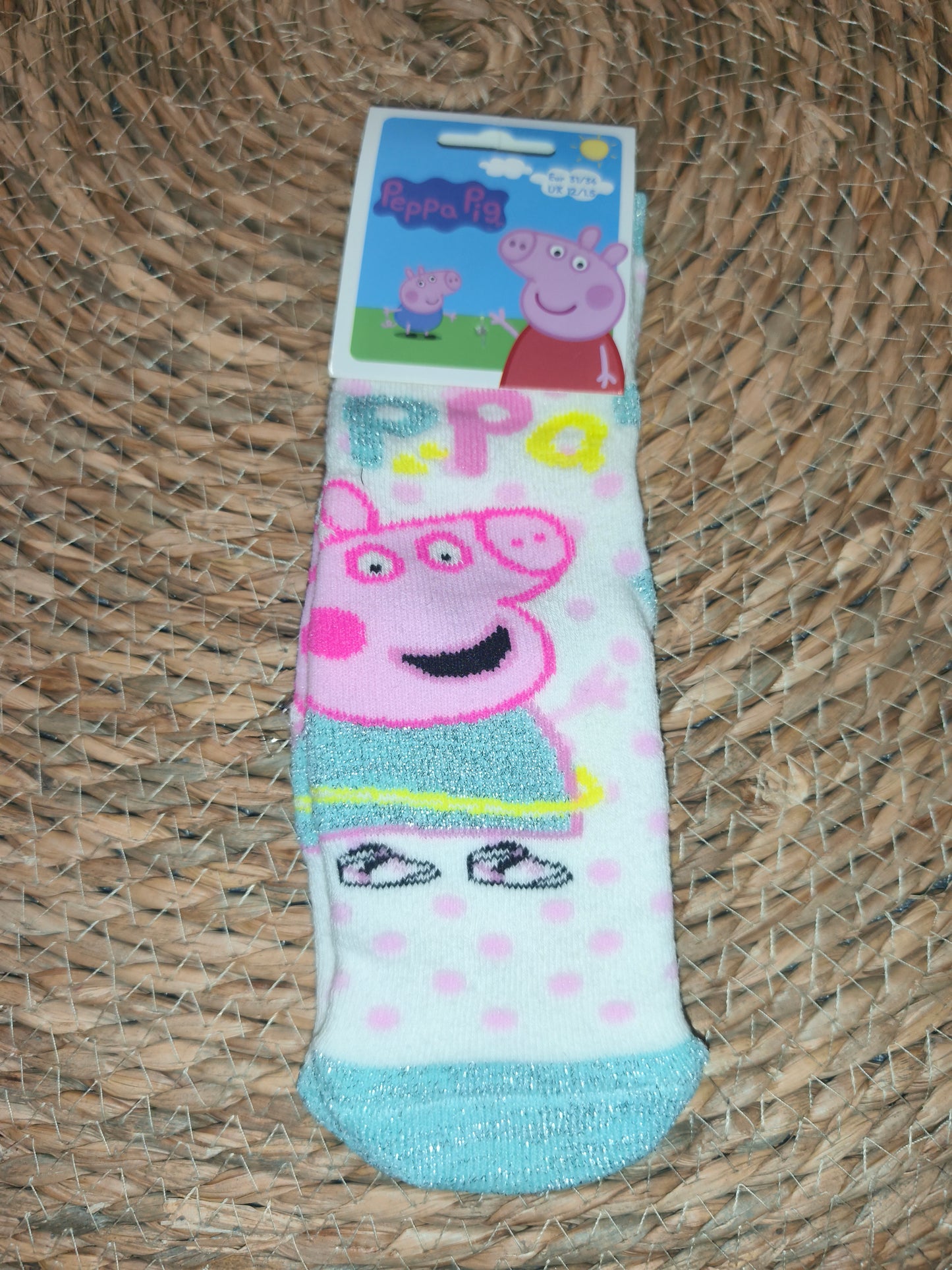 Calcetines niña Peppa Pig antideslizantes