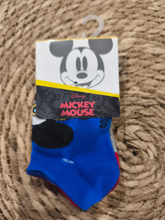 Pack calcetines tobilleros Mickey Mouse