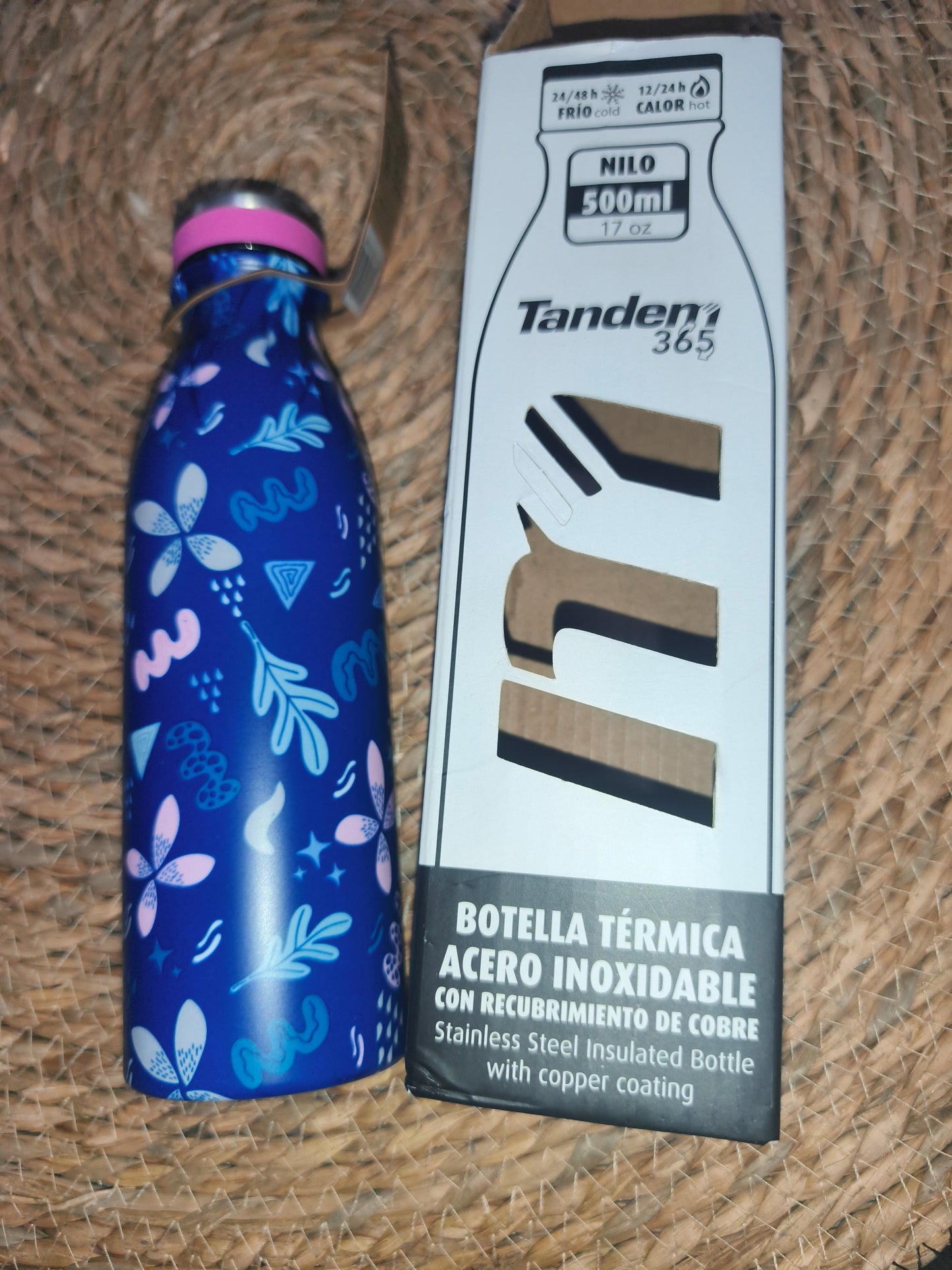 Botella térmica 500ml acero inoxidable