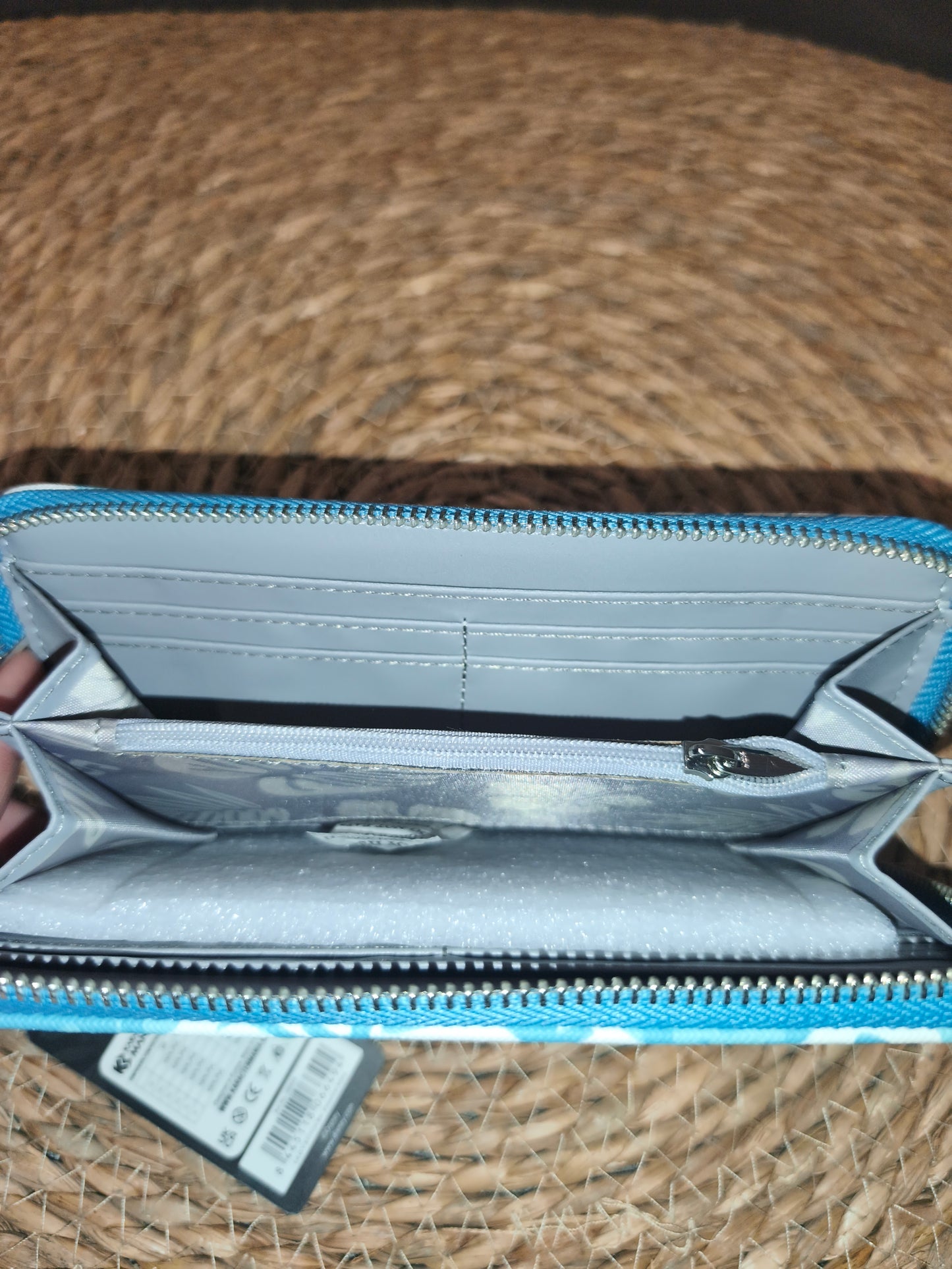 Cartera Stitch Disney | Monedero grande con cremallera | Lilo & Stitch