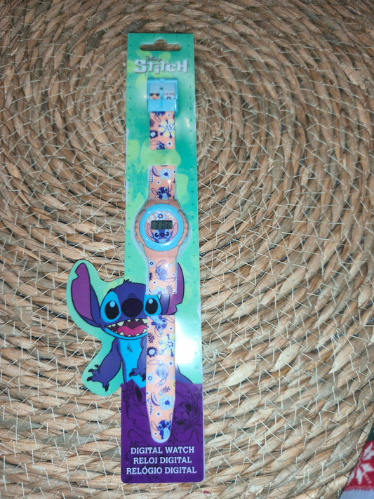 Reloj digital Stitch Disney | Reloj infantil Lilo & Stitch | Pulsera reloj niña/niño
