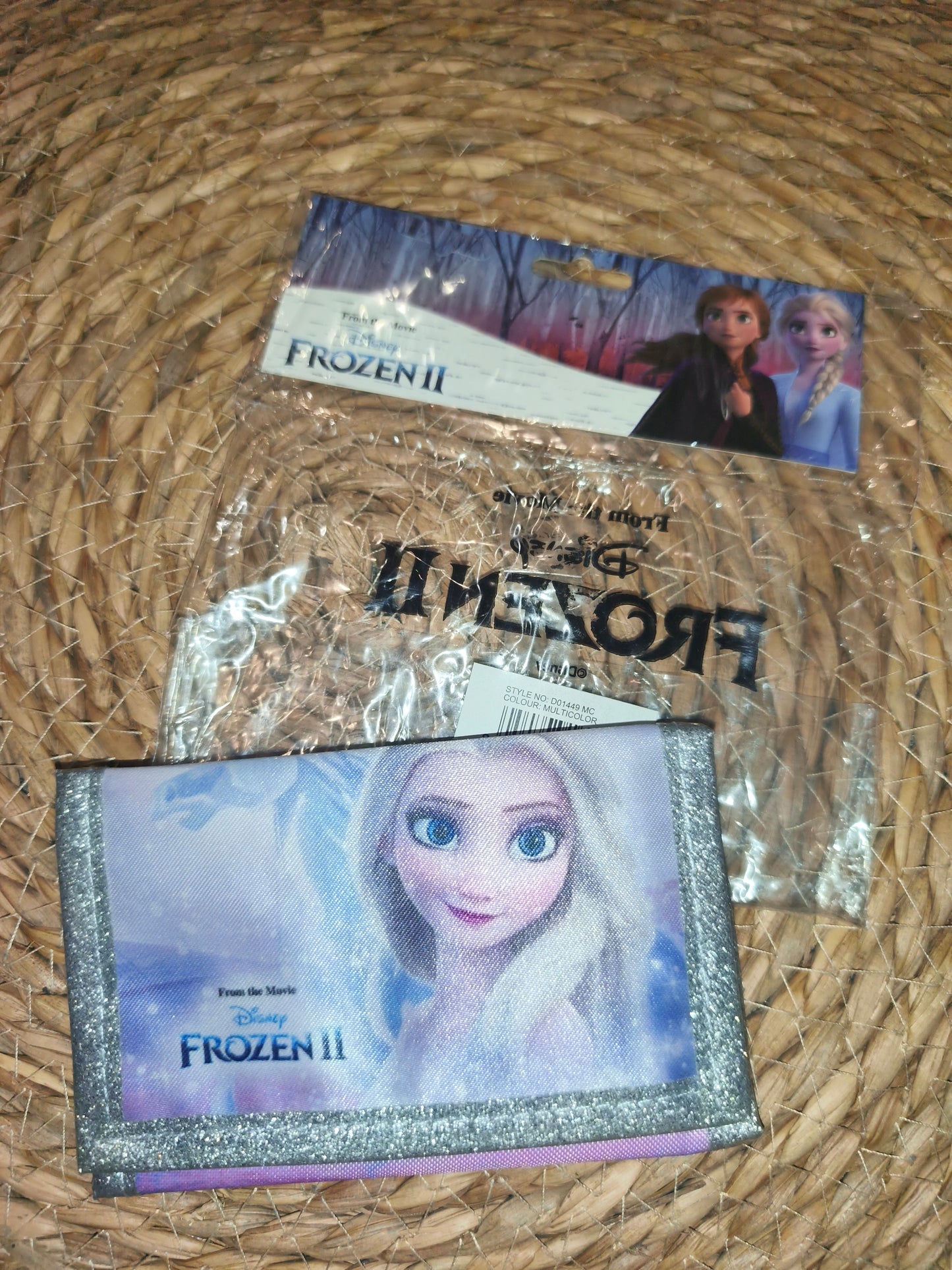 Cartera Frozen 2 Disney | Billetera Elsa | Monedero infantil niña