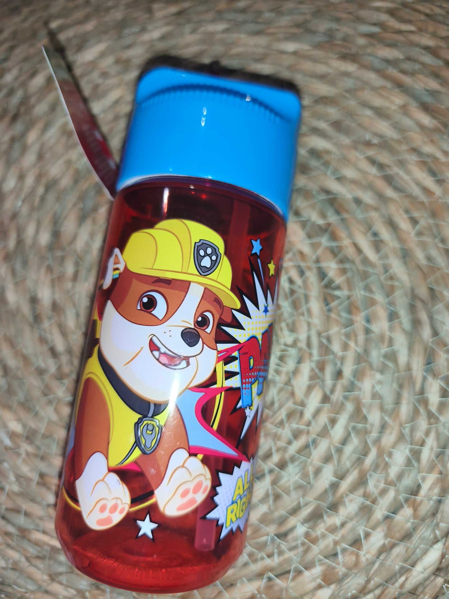 Botella infantil Patrulla Canina | Botella Paw Patrol niño | Cantimplora Chase