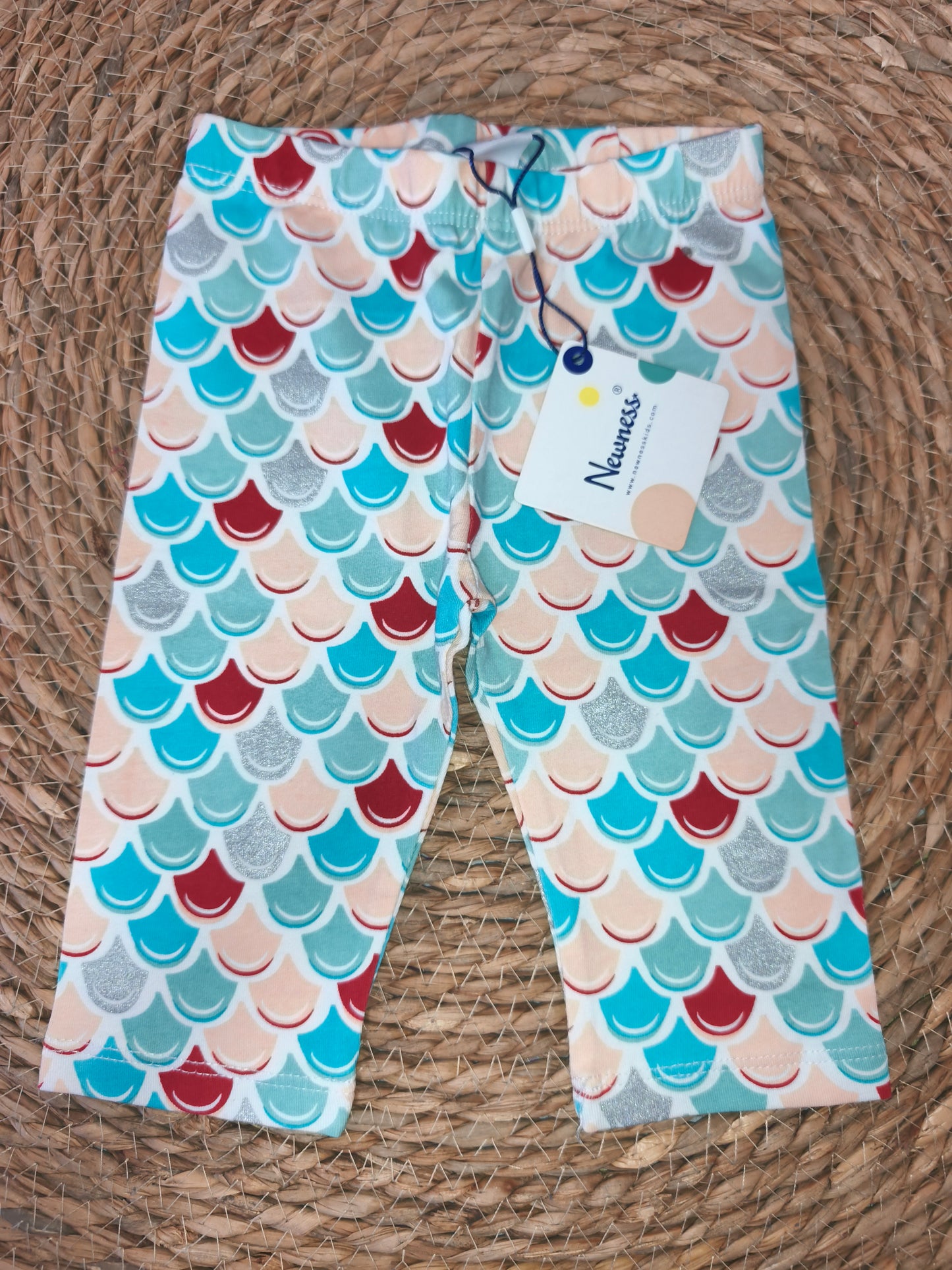 🌈 Leggings Pirata Estampado Escamas Multicolor 🌈