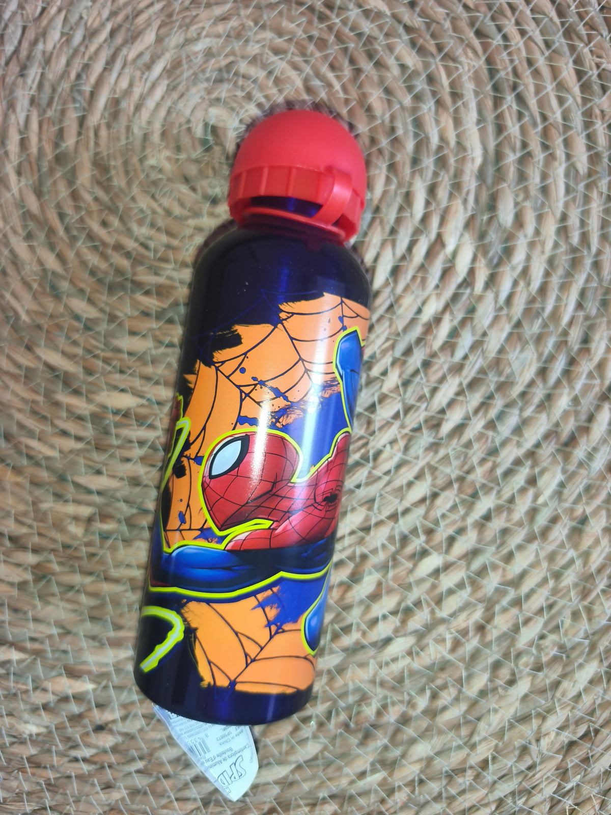 Botella aluminio Spiderman