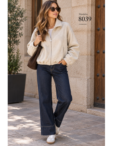 Chaqueta mujer paño