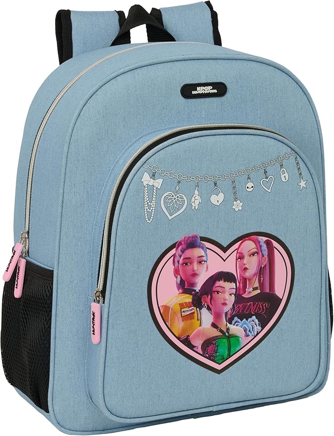 Mochila Huntrix Demon Hunters K-pop 38cm adaptable