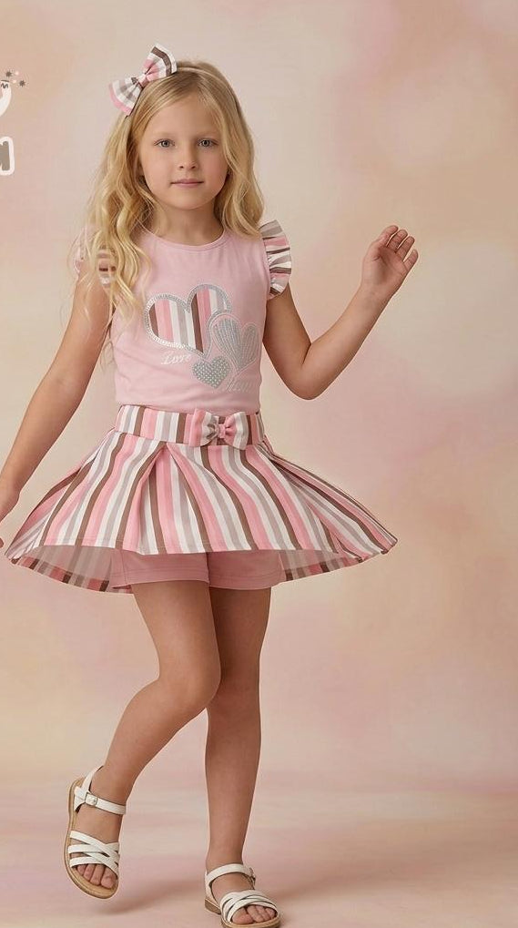 💗 Conjunto Corazones para Niña 💗