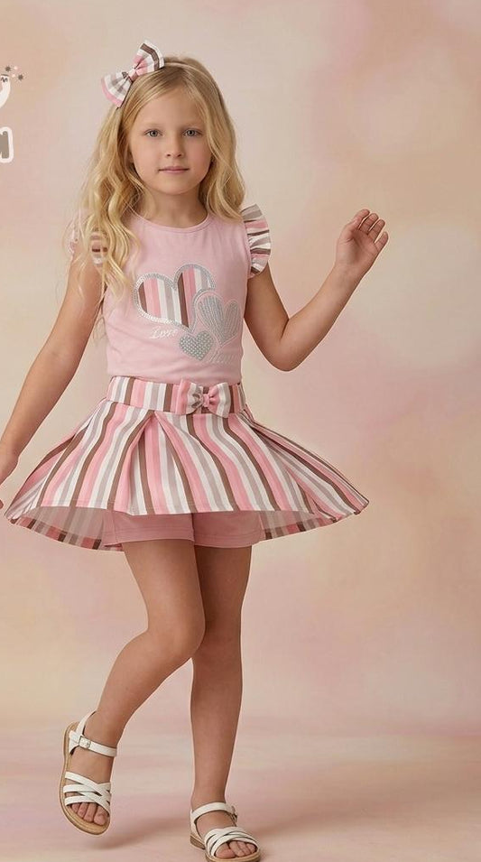 💗 Conjunto Corazones para Niña 💗