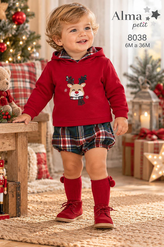 CONJUNTO BEBE NIÑO RENO ALMA