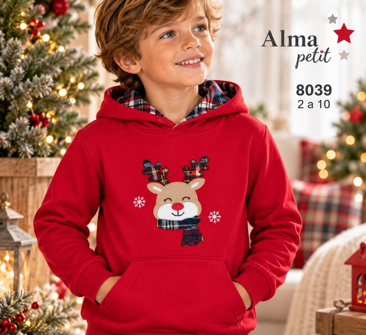 SUDADERA UNISEX RENO ALMA