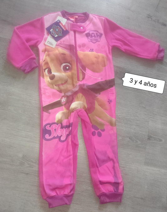 Pijama pelele polar patrulla canina