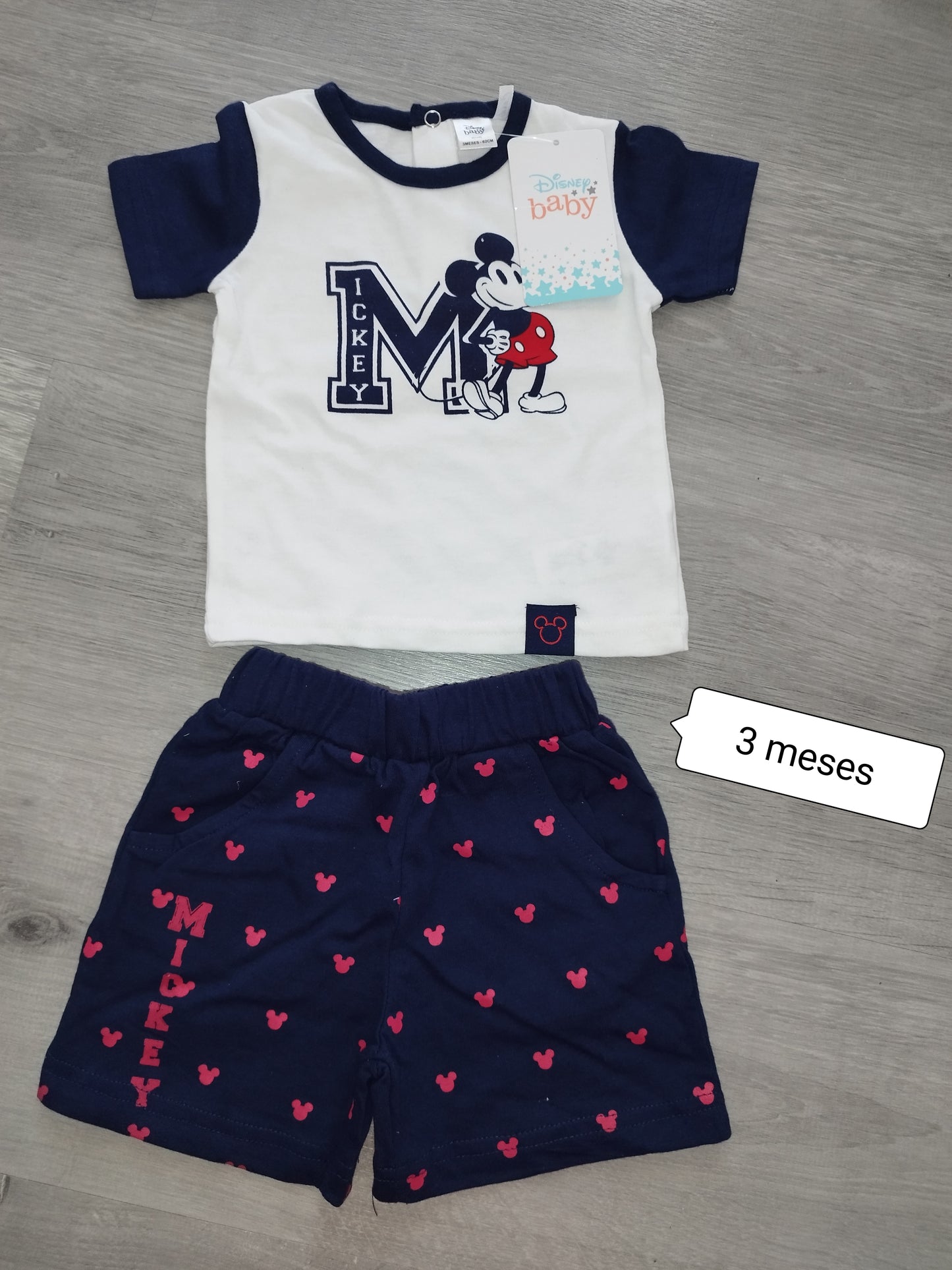 Conjunto bebé Disney Mickey