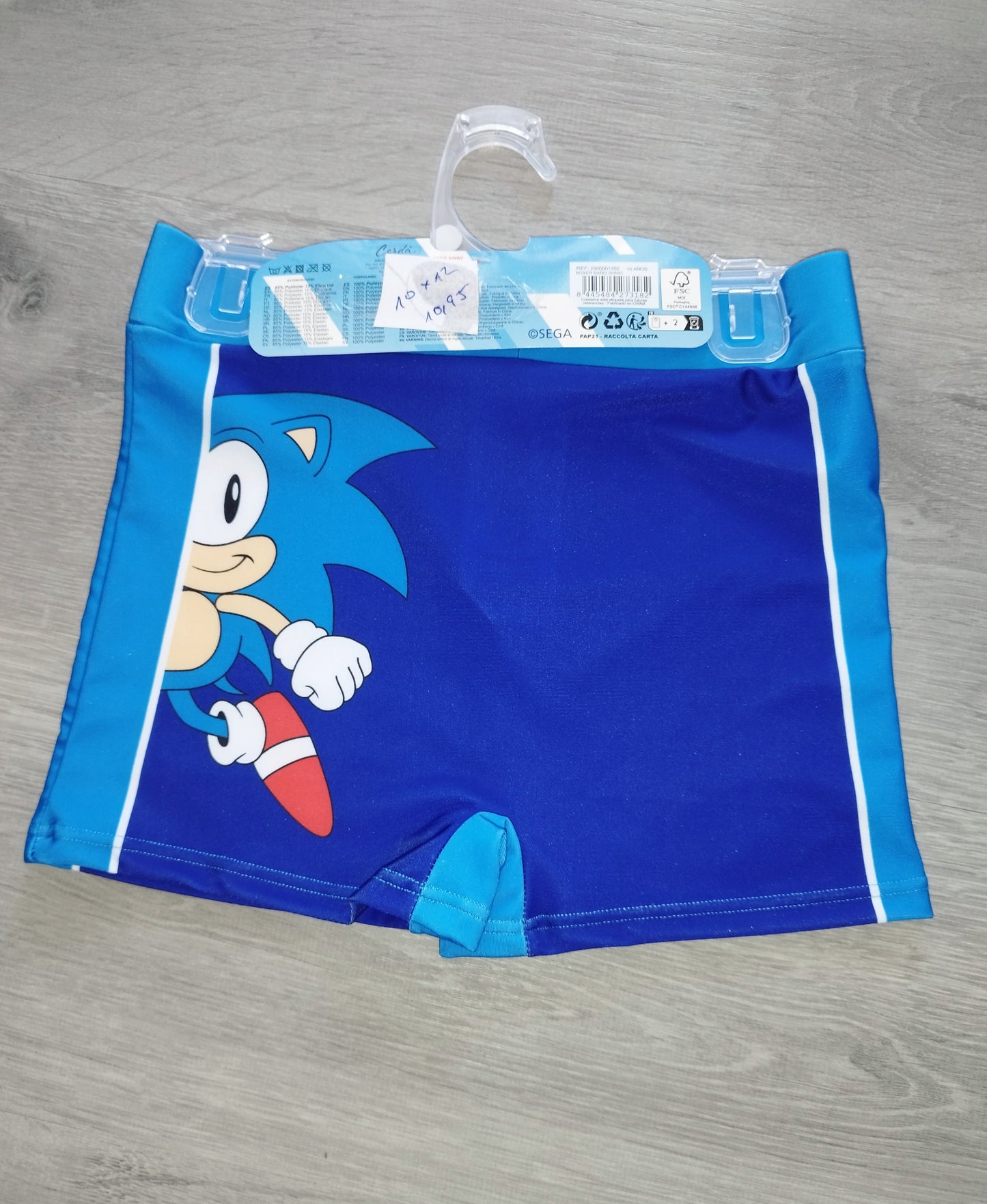 Bañador niño Sonic