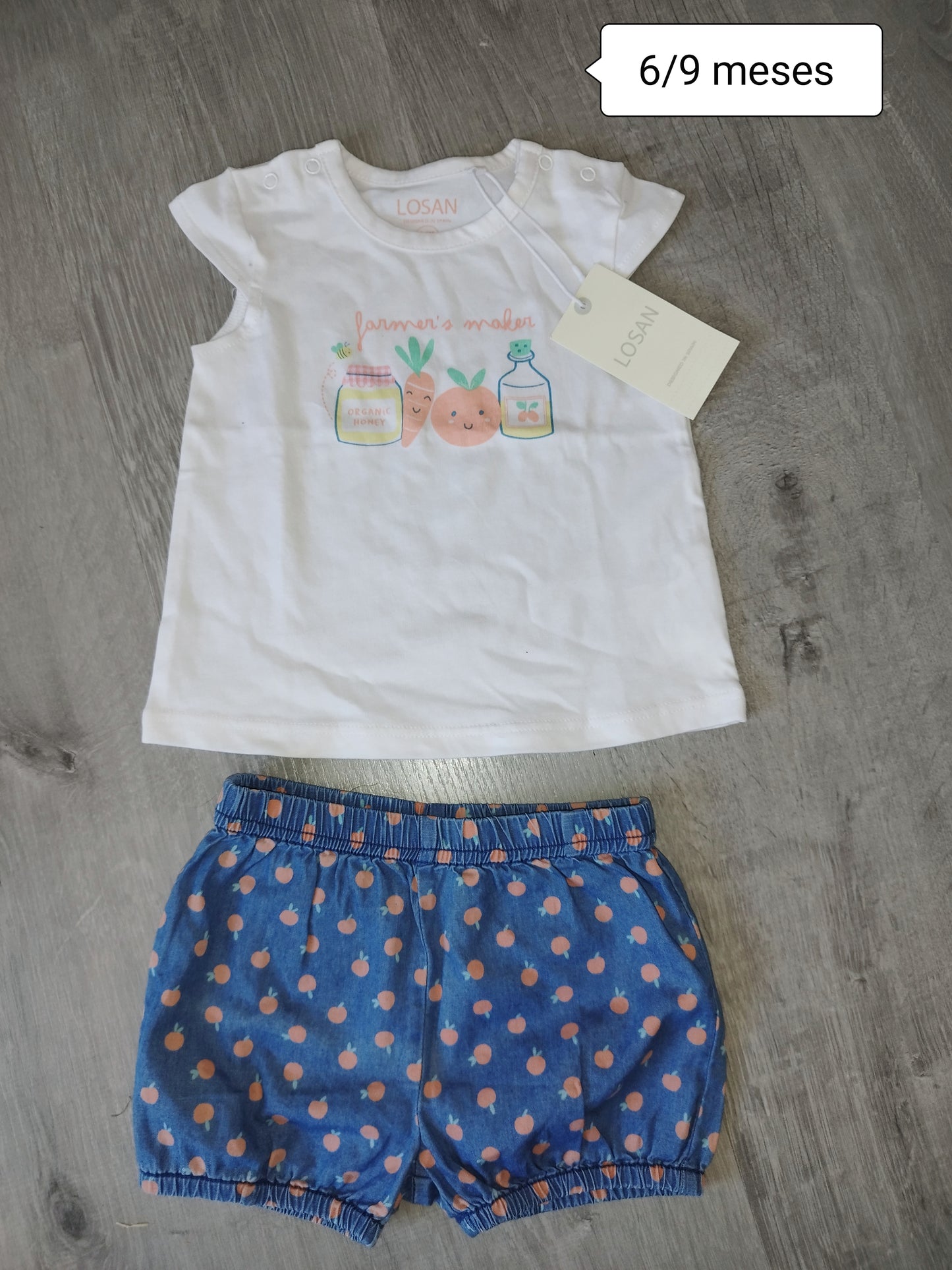 Conjunto bebé verano LOSAN