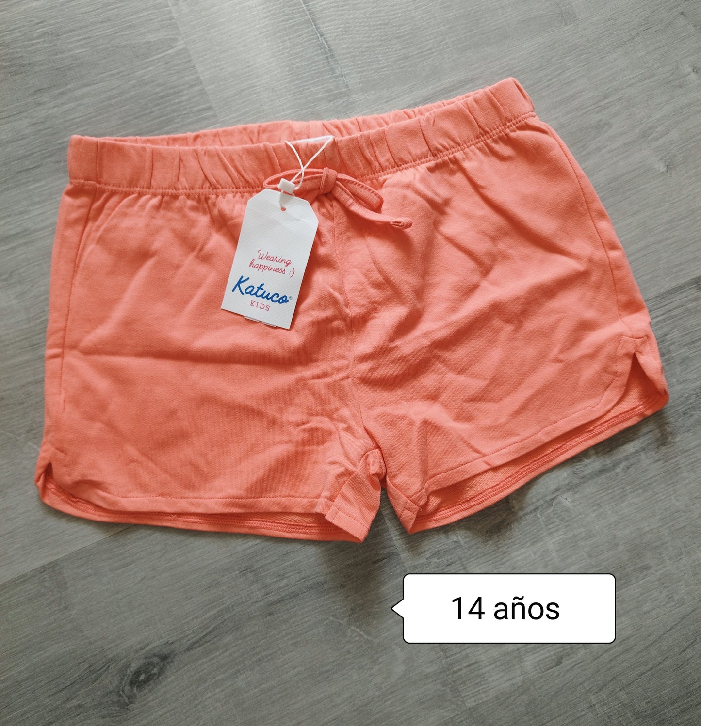 Pantalón niña coral básico con cordón