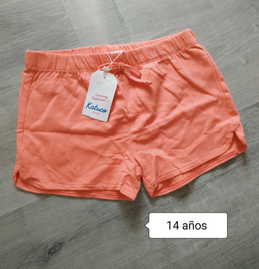 Pantalón niña coral básico con cordón
