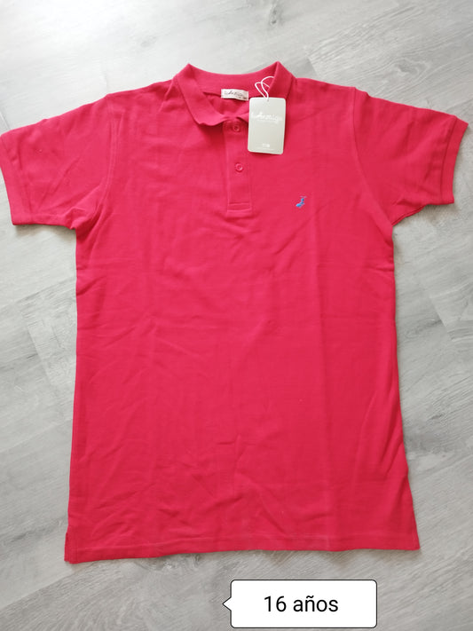 Polo juvenil La Ormiga rojo