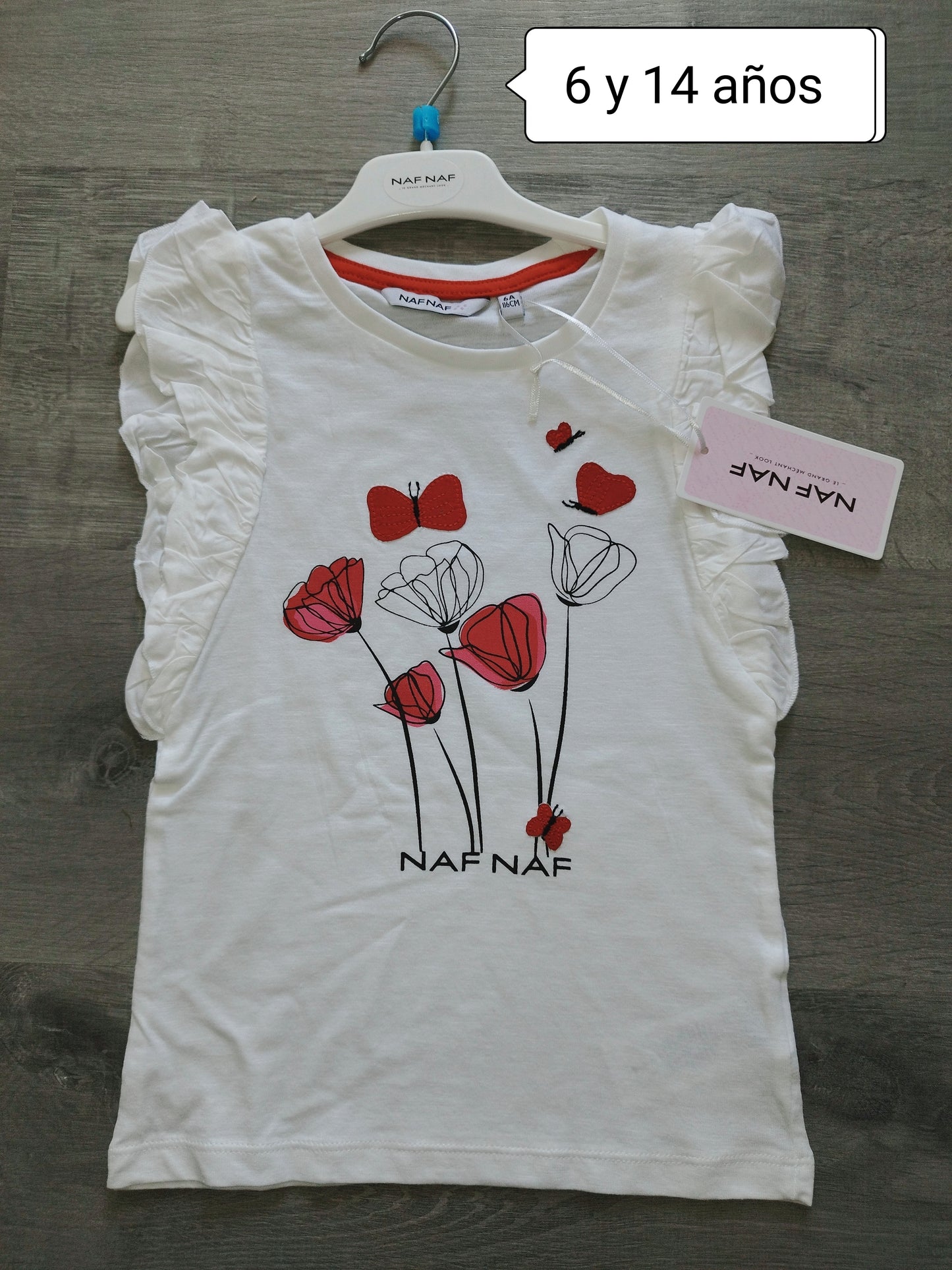 Camiseta niña NAF NAF