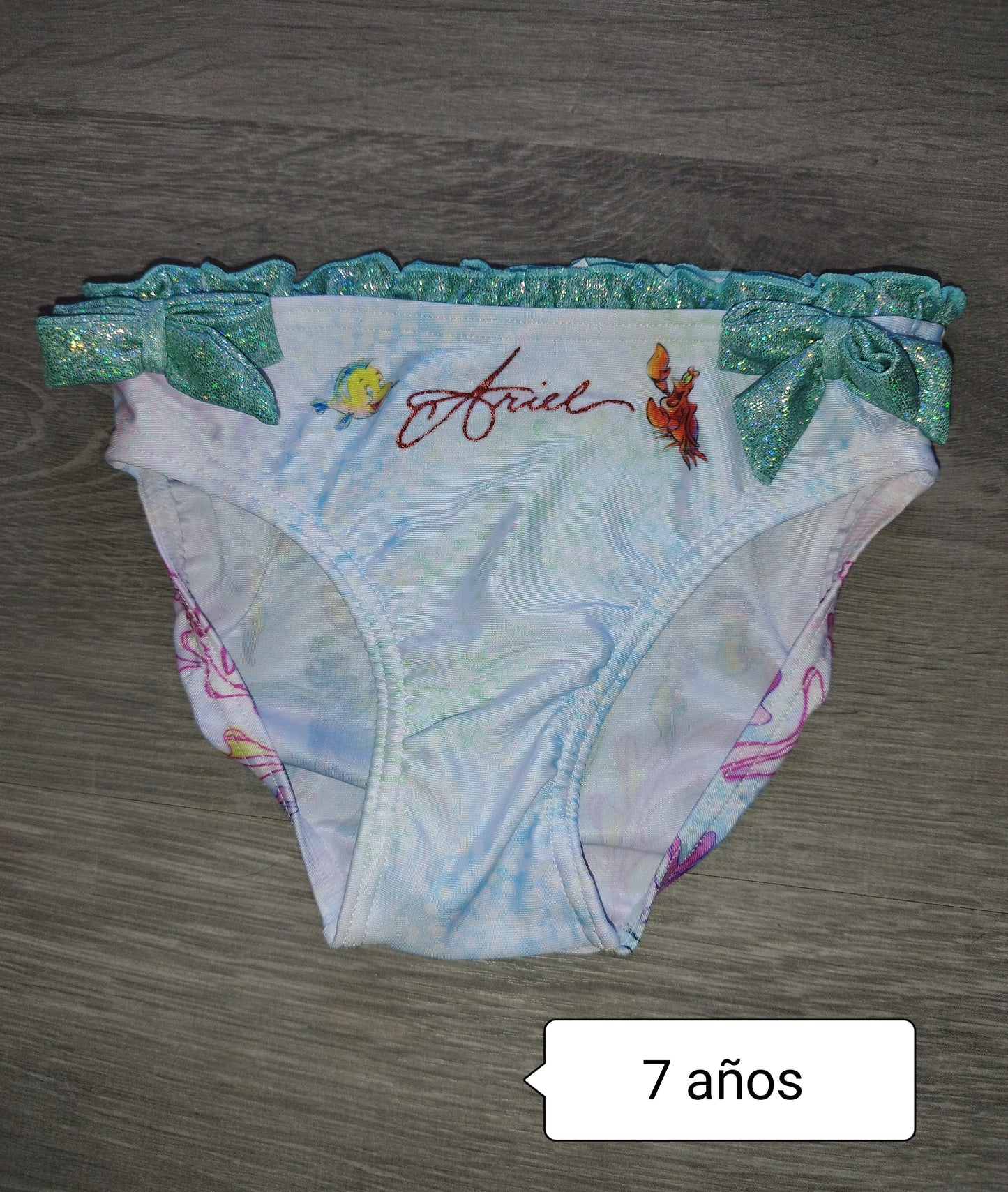 Braguita bikini niña Ariel