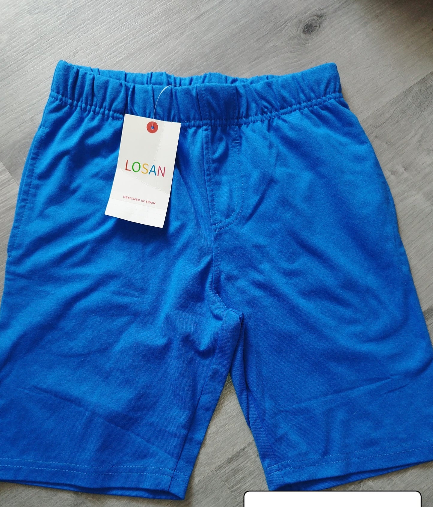 Pantalón niño azul básico