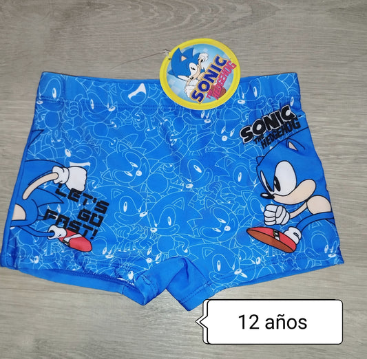 Bañador niño Sonic