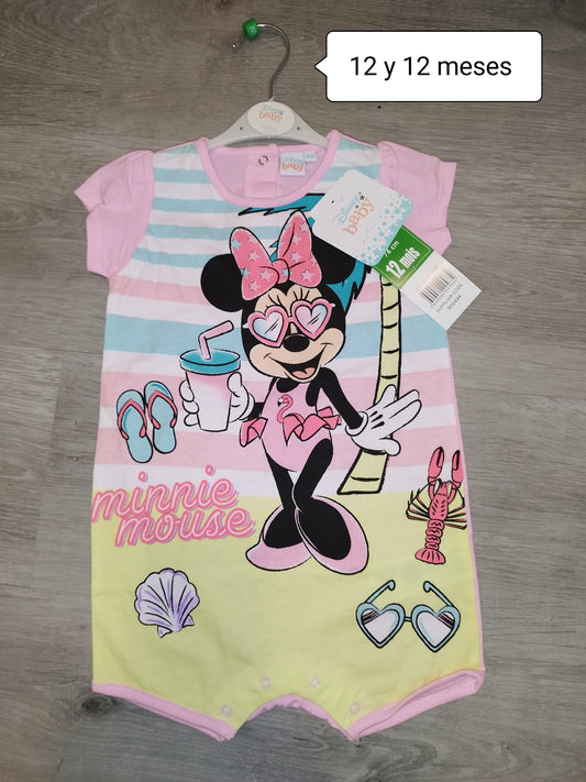 Mono bebé niña Minnie Mouse