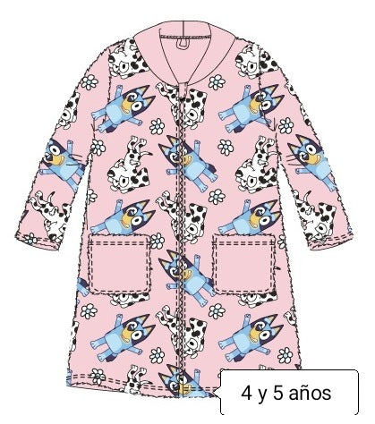 Bata Coralina Stitch & Angel, Patrulla canina y Bluey 🩵