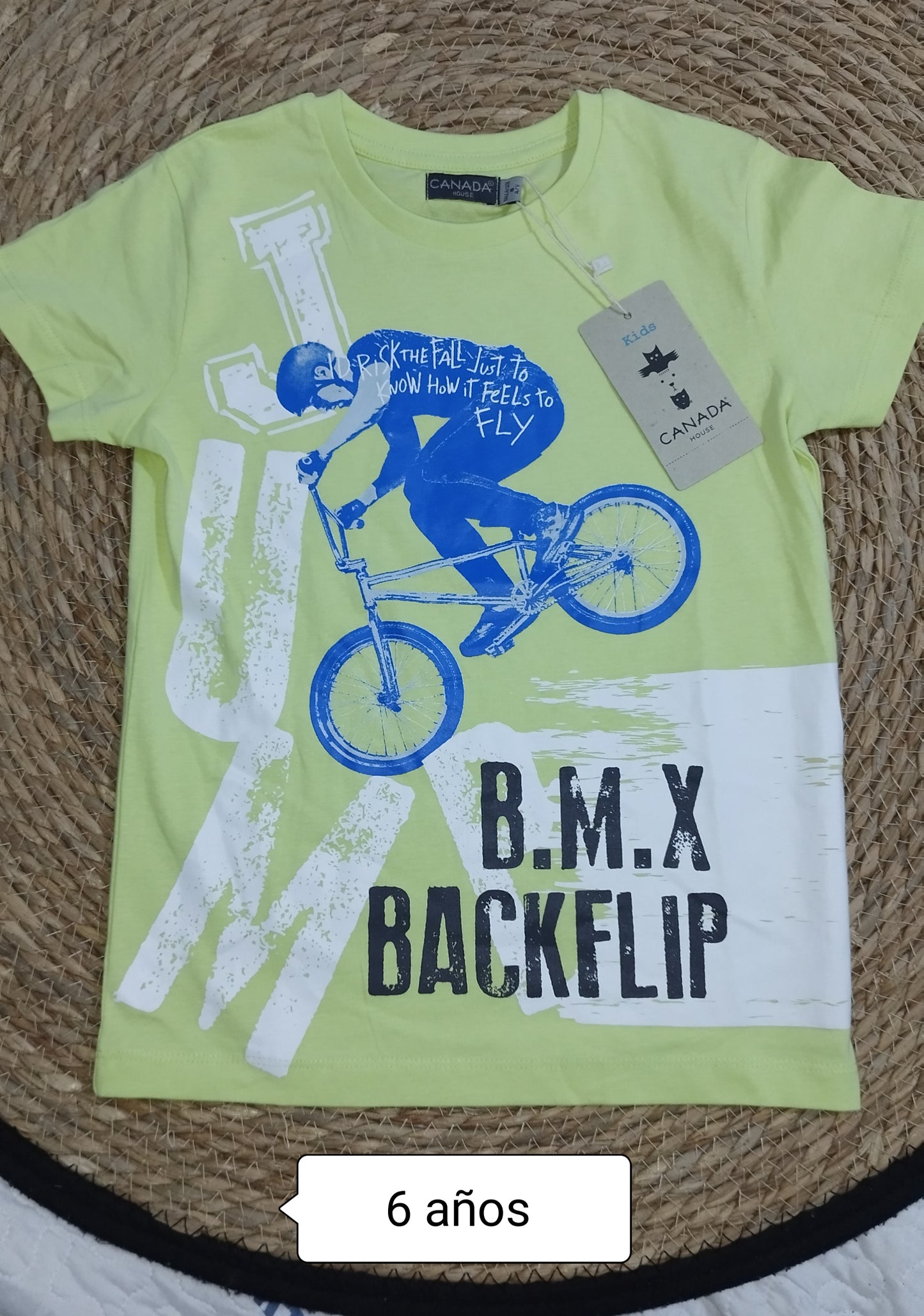 Camiseta niño bicicleta