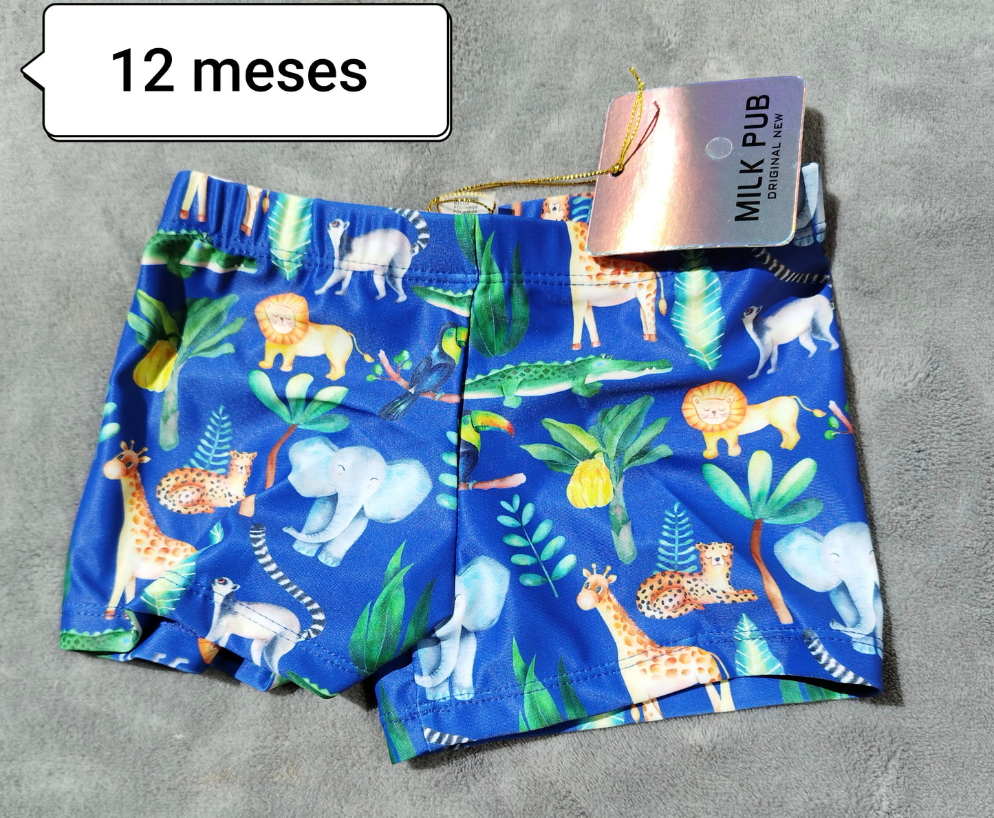 Bañador niño estampado animales