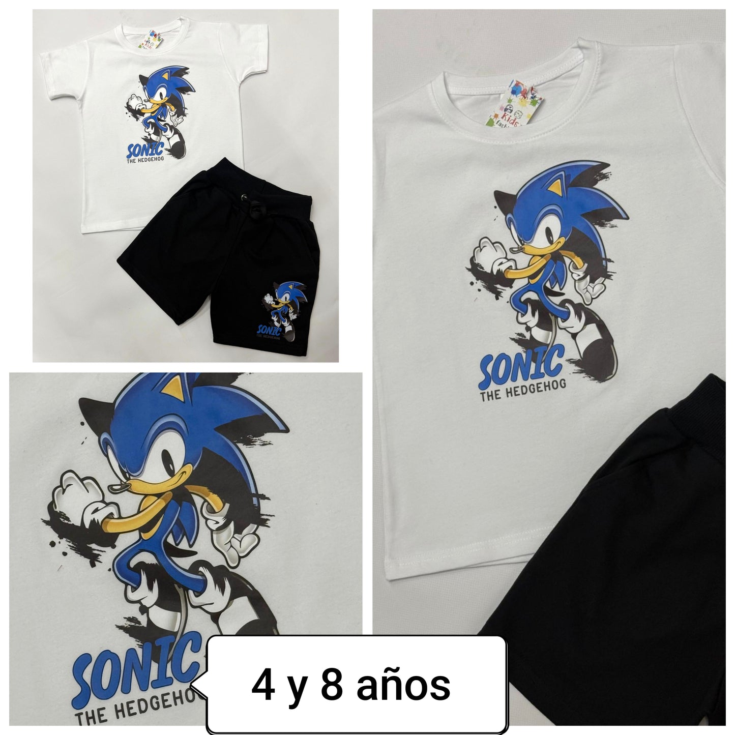 Conjunto Sonic niño Verano